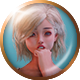 Sex Gym 3D badge Foil: Foil Girl