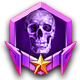 Unnatural: Benighted badge Foil: Metal Unnatural