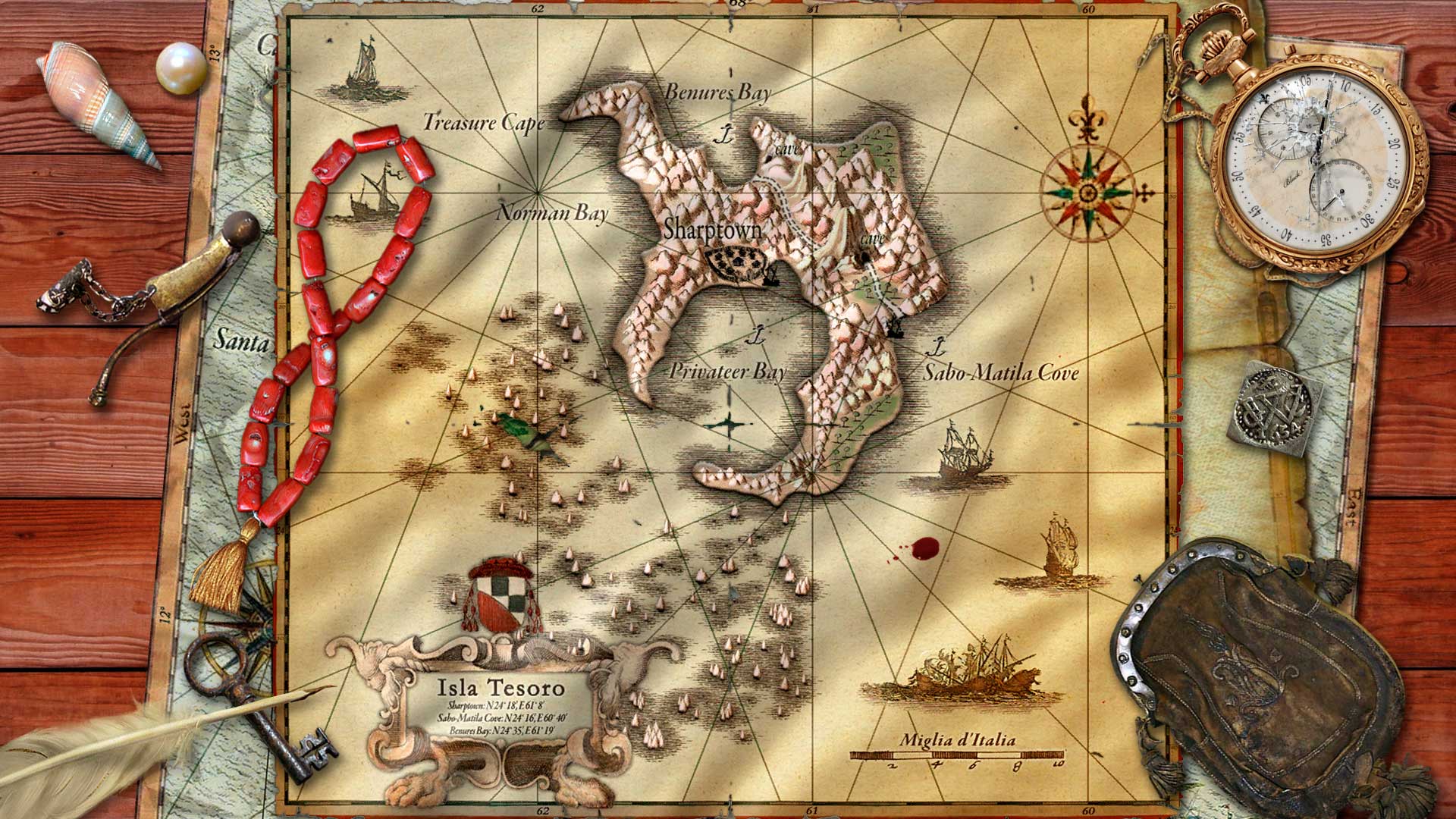 Second sea map