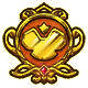 Ratopia badge Level 5: Gold Coin