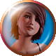 Desktop Sex Doll badge Foil: Foil_girl