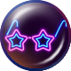 Brothel Simulator II 💋 badge Level 3: Brothel Glasses