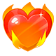 Roommate Corruption badge Foil: Crazy about you! 
