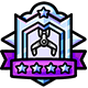 Dungeon Clawler badge Level 5: Claw Master