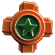 Toy Shire badge Level 5: Colonel