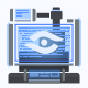 Cyber Manhunt 2: New World - The Hacking Simulator badge Foil: Titan Star