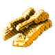 Series 1 - Gold Hovertank with Diamonds