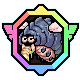 Stray Path badge Foil: insect