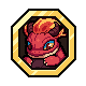 Stray Path badge Level 5: fire lizard