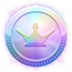 Planet Coaster 2 badge Foil: Shiny Badge