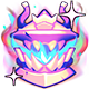 Monster Train 2 badge Foil: Foil Skull Crusher