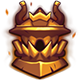 Monster Train 2 badge Level 4: Gold Crusher