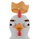 Climber Animals: Together badge Level 1: King Chicken
