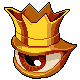 The King is Watching badge Level 5: King eye