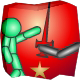 Stickman Killing Zombie badge Level 1: Newb