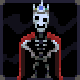 Necroking badge Foil: The Death Monarch