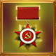 Men of War: Red Tide badge Foil: Hero of the Red Banner