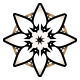 Iwakura Aria badge Level 2: Iwakura Aria Badge 2