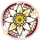 Iwakura Aria badge Foil: Iwakura Aria Badge 6