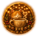 Coffee Please badge Foil: Purr