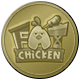 Series 1 - Fat Chicken Tarnished Gold
