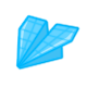 Sky Battles badge Level 1: Paper airplane