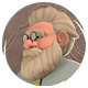 Mai: Child of Ages badge Level 2: Mai Granpa