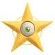 Series 1 - Shiny Gold Science Star