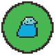 Everything is Crab badge Level 1: Everything is Crab Green Badge