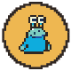 Everything is Crab badge Level 3: Everything is Crab Orange Badge