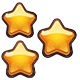 Crazy Belts badge Level 3: 3 Stars