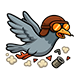 Wonky Pigeon! badge Level 3: Airborne Menace