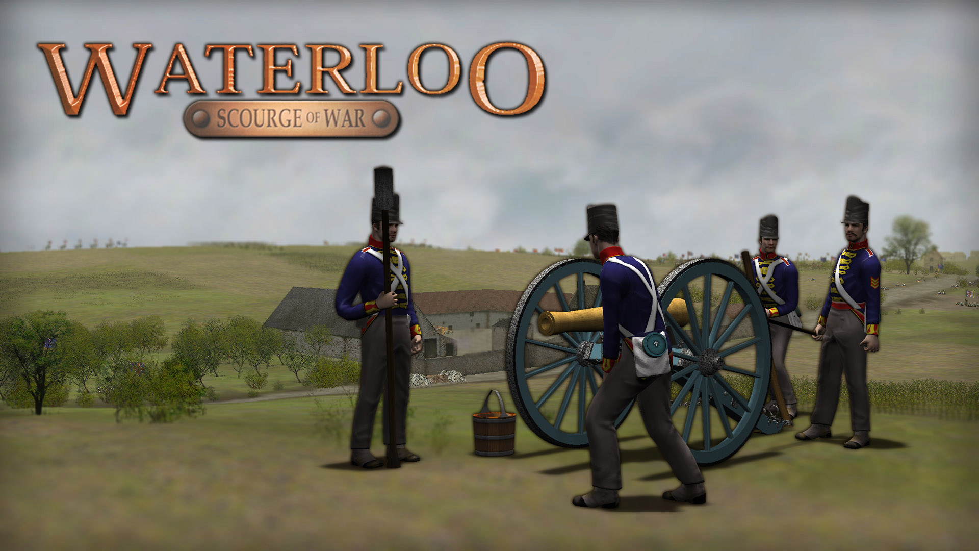 scourge of war waterloo french strategy