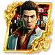Yakuza Kiwami 2 badge Foil: Kazuma Kiryu