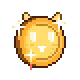 RACCOIN: Coin Pusher Roguelike badge Foil: Golden