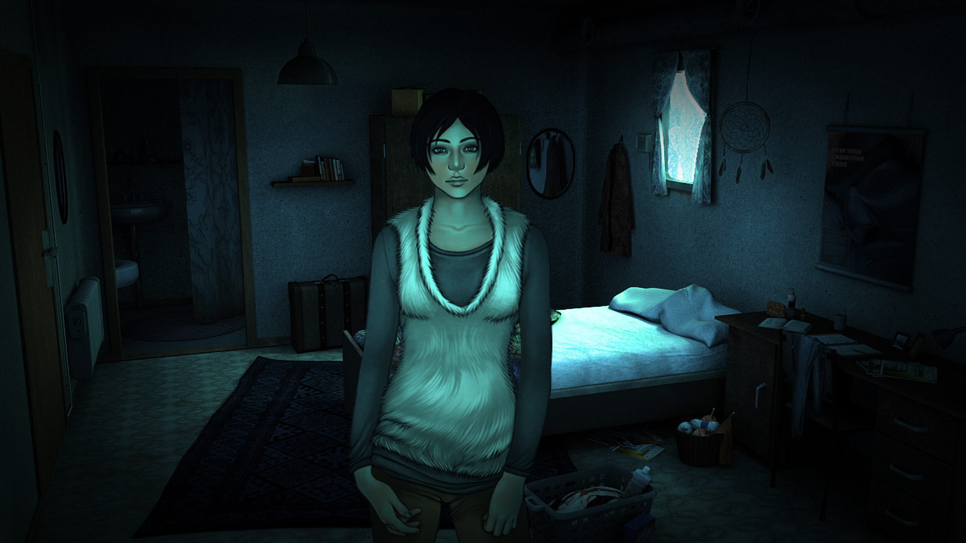 Картинки по запросу Alpha Polaris: A Horror Adventure Game girl