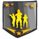 Battle Simulator: Counter Terrorist badge Level 4: Commander