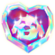 Pratfall badge Foil: Best Friend Forever