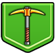 Keep on Mining! - Worlds badge Level 2: Better Pickaxe