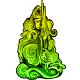 Series 1 - Green-Yellow Jade Statue