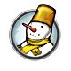 Series 1 - Gold snowman
