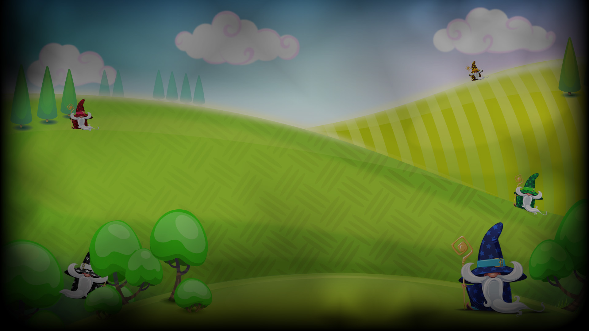 Magic background animation. Magic grass. Best backgrounds drawingcartoonish.