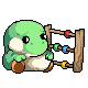 Fortune Mill badge Level 4: Abacus Frog