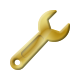 Series 1 - Gold wrench