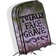 Series 1 - Totally fake grave