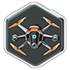 Copter and Sky badge Level 5: Drone lvl 5