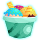 Candy Smash VR badge Foil: Sweet basket