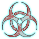 69 Ways to Kill a Zombie badge Foil: Biohazard