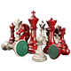 Series 1 - Chess Ultra Coloured Plastic Staunton