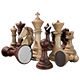 Series 1 - Chess Ultra Basic Wood Staunton